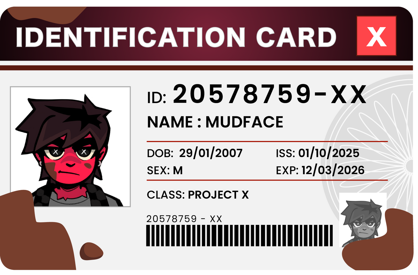 MUDFACE WALLET