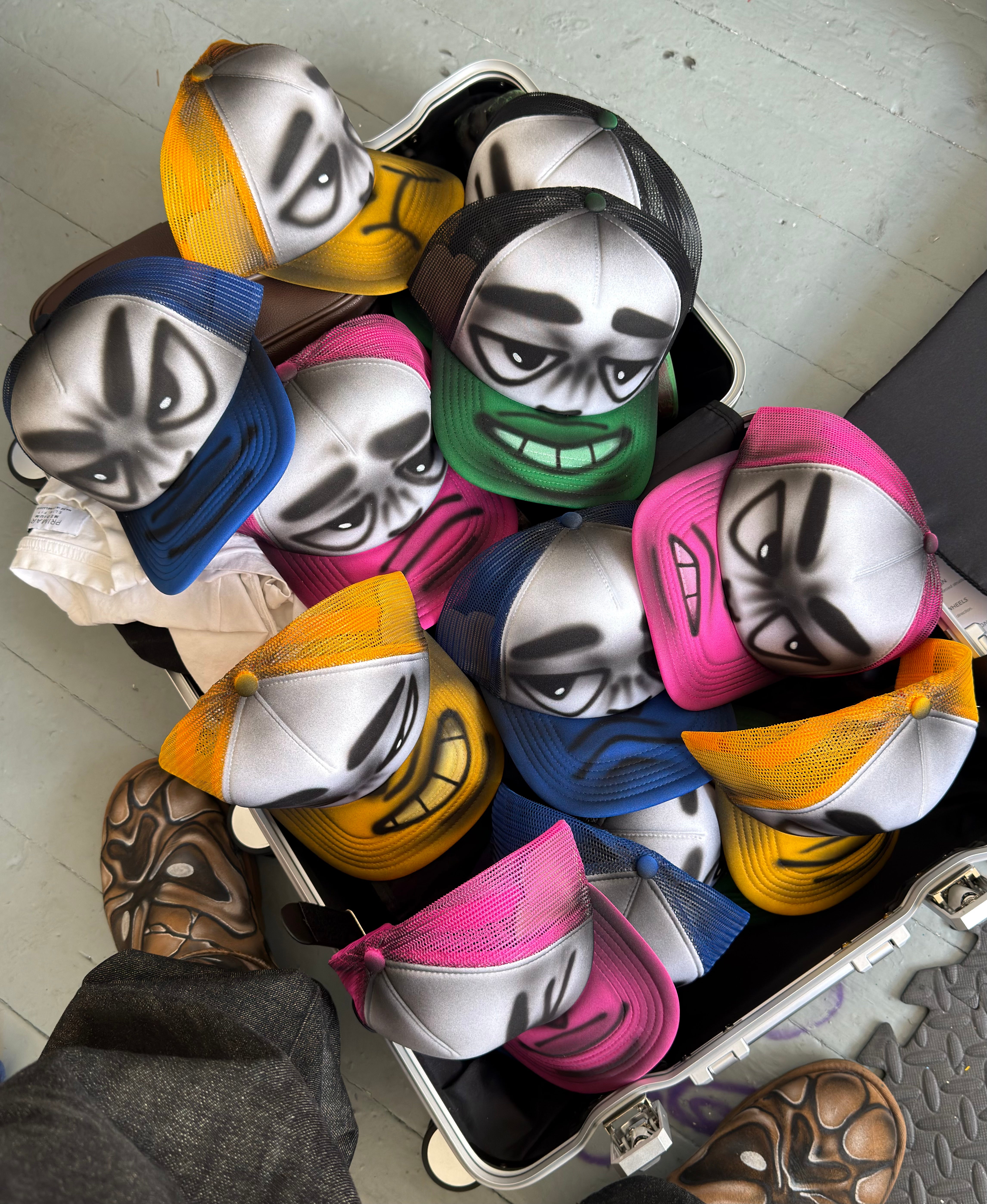 Airbrushed Face-caps (002)