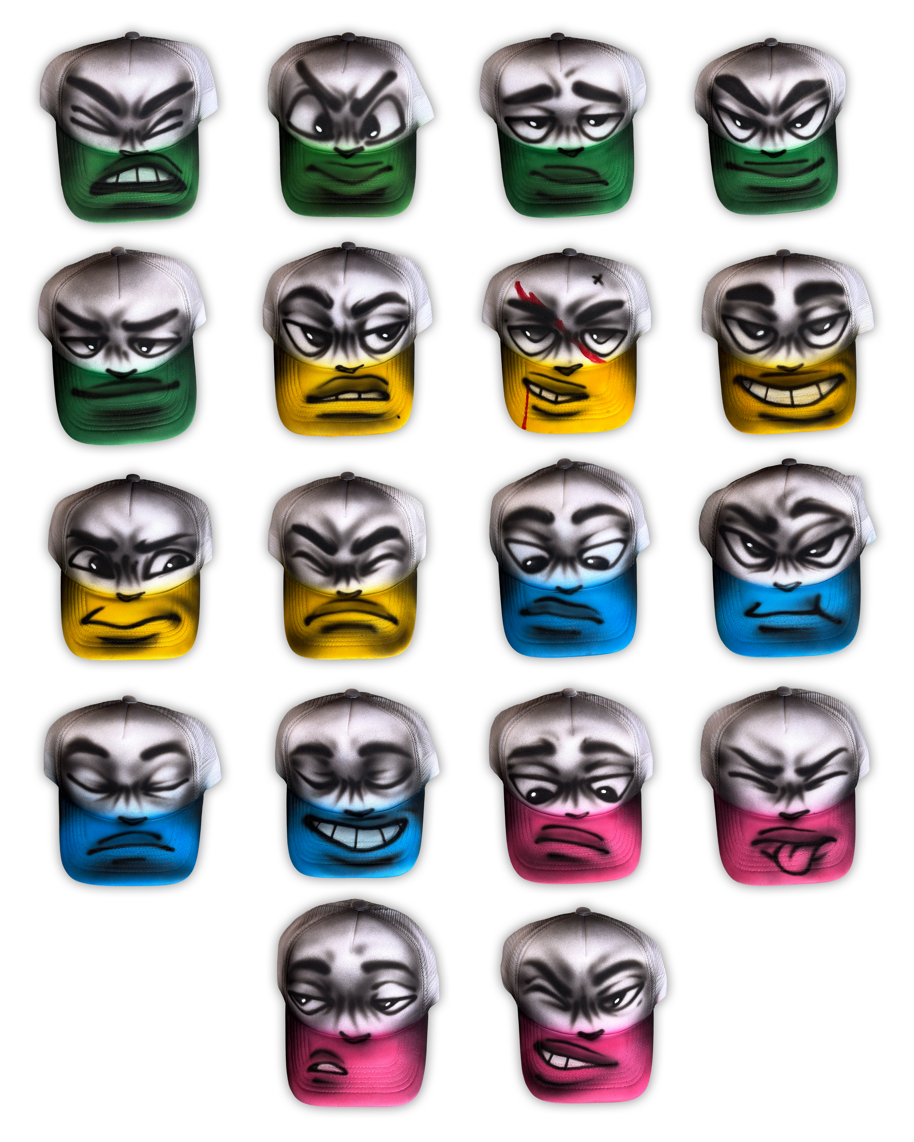 FACECAPS // SERIES 002